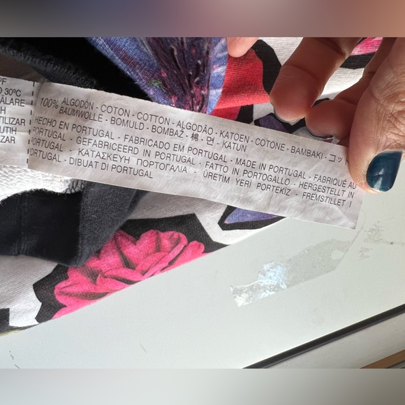 Zara women’s floral print sweatshirt size small - Picture 6 of 6